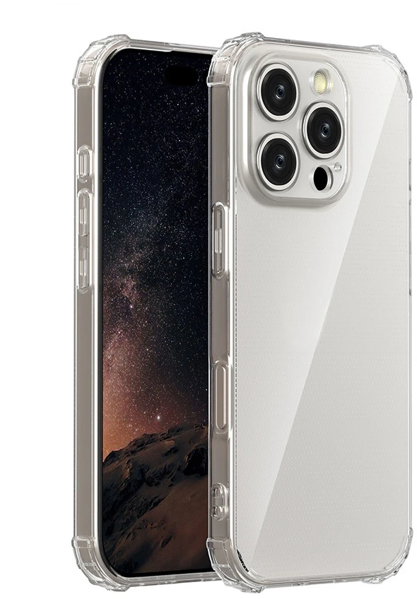 TFO „Anti Shock“ 1,5 mm dėklas, skirtas Xiaomi Redmi 13C 4G / Poco C65, skaidrus