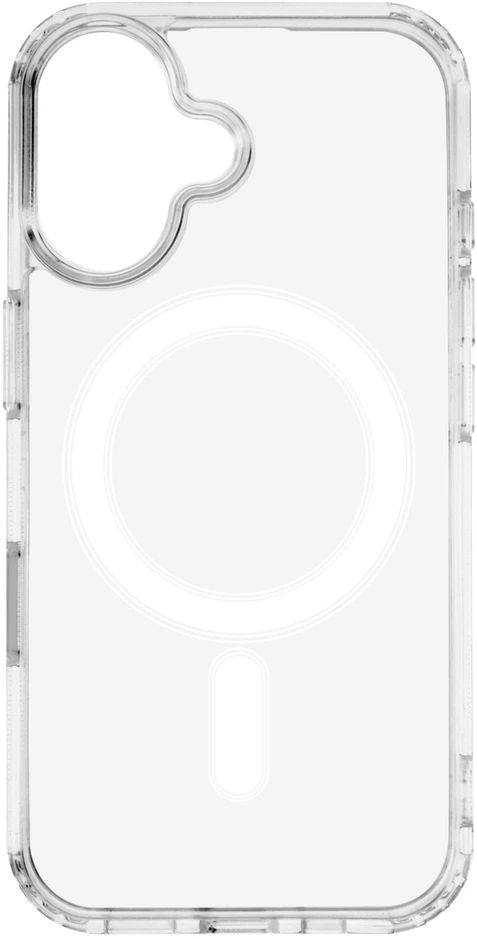 TFO Smūgiams atsparus Mag magnetinis dėklas iPhone 16 6,1 skaidrus, 1.5mm