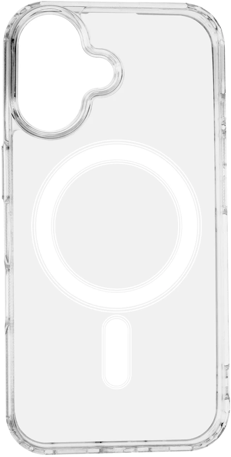 TFO "iPhone 16 6" 1,5 mm magnetinis dėklas su apsauga nuo smūgių 6,1 skaidrios kameros apsauga