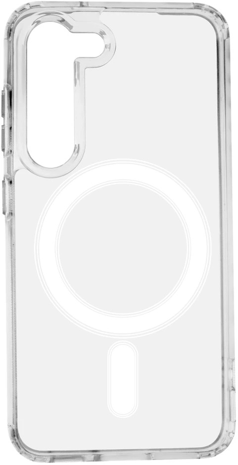 TFO „Anti Shock“ 1,5 mm „Mag“ dėklas, skirtas „Samsung Galaxy S23“, skaidrus, su didele anga