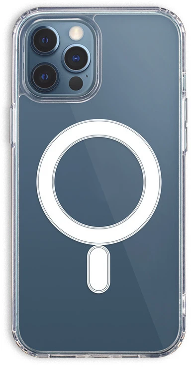 TFO „Anti Shock“ 1,5 mm „Mag“ dėklas, skirtas „Samsung Galaxy A57 5G“, skaidrus, su didele anga
