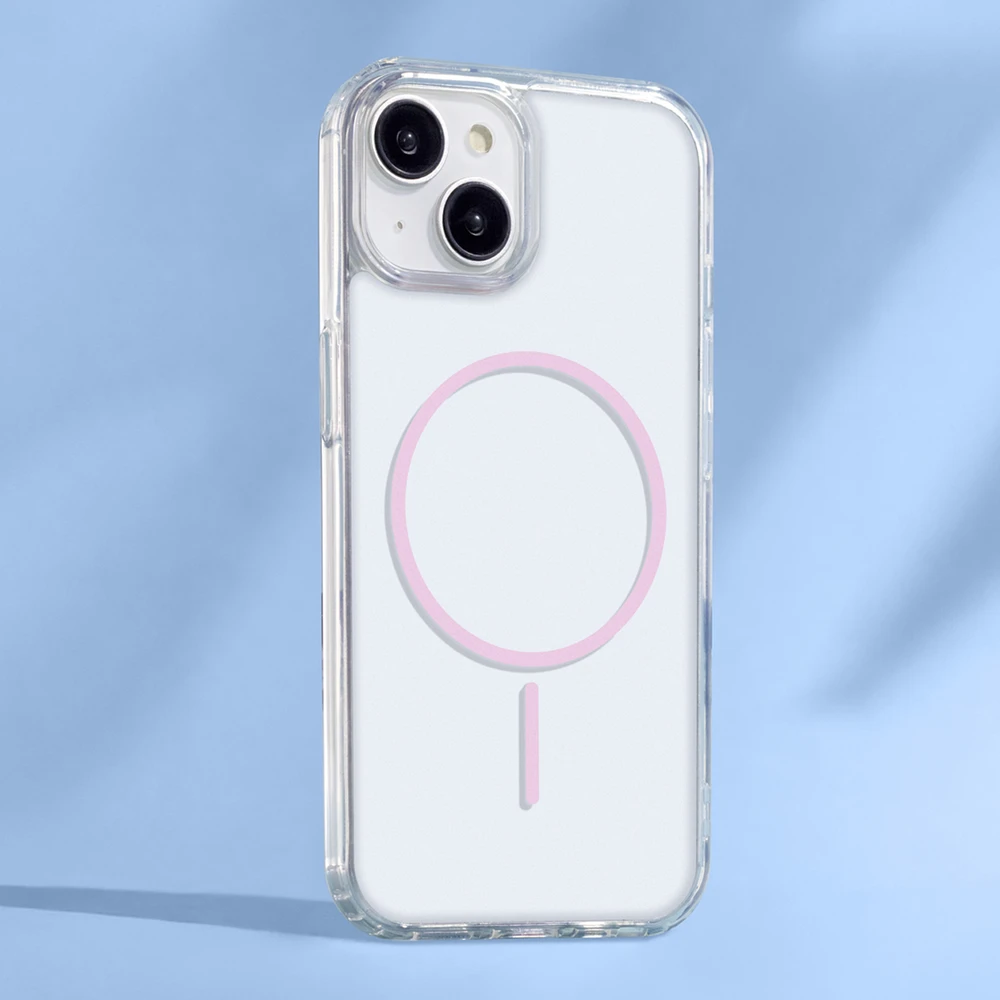 TFO Anti Shock plonas Mag dėklas, skirtas Samsung Galaxy S25 FE, rožinis