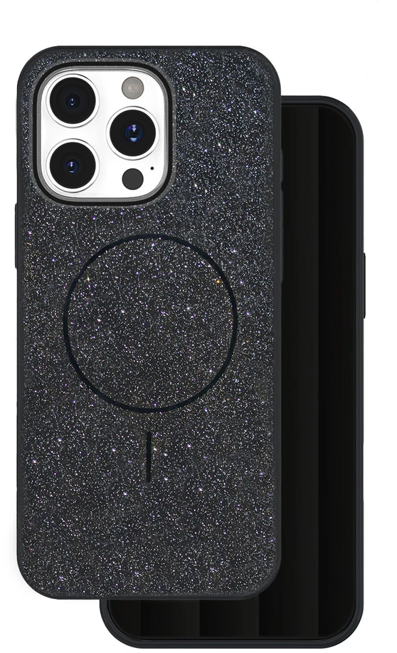 TFO Blizgus plonas Mag dėklas, skirtas iPhone 17 Pro Max 6,9" juodas