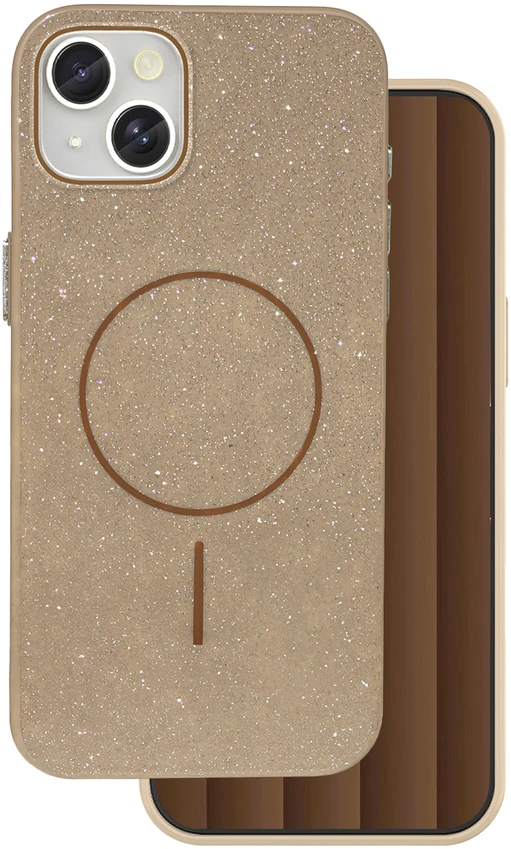 TFO Blizgus plonas Mag dėklas, skirtas iPhone 17 6,3" rudas
