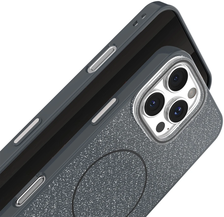 TFO Blizgus plonas Mag dėklas, skirtas iPhone 17 Pro Max 6,9" juodas