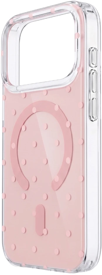 TFO Bubble Dots Mag dėklas, skirtas iphone 16 Pro Max 6,9" rožinis