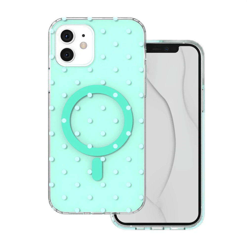 TFO „Bubble Dots Mag“ dėklas, skirtas „iPhone 11“, žalias