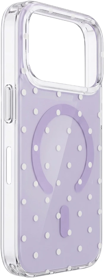 TFO „Bubble Dots Mag“ dėklas, skirtas „iPhone 14 Pro“ 6,1" violetinis
