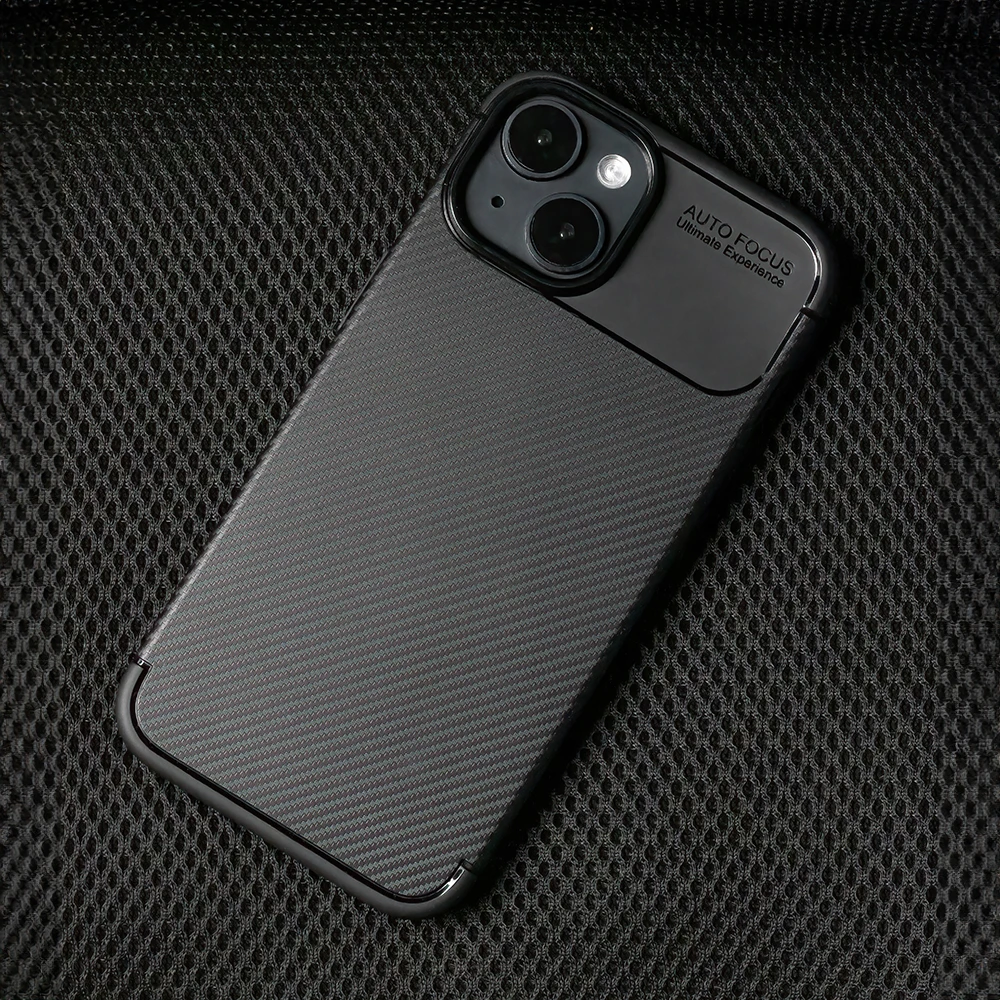 TFO Carbon Juodas dėklas, skirtas Samsung Galaxy S25 Ultra