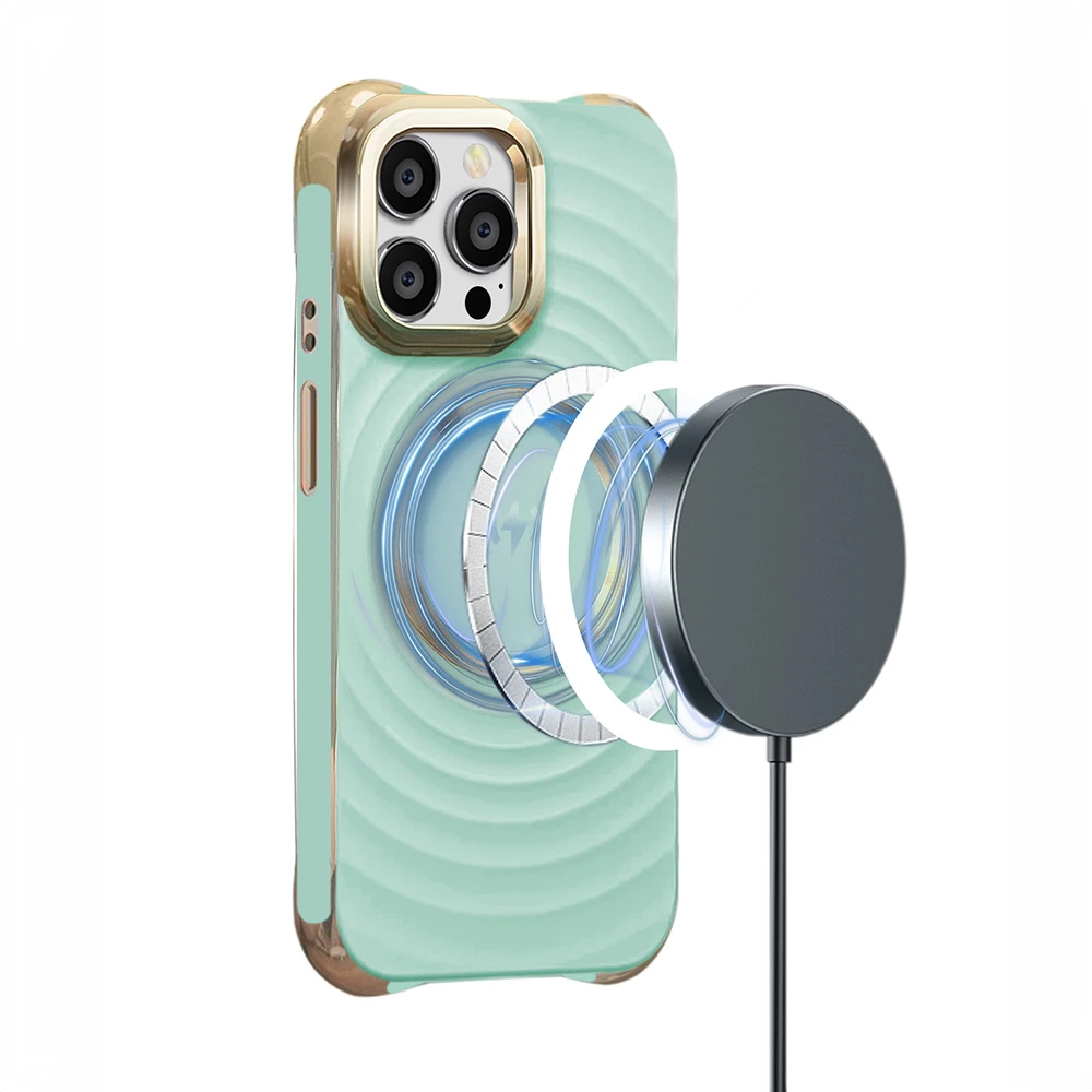 TFO "Circle Glam Mag" dėklas "iPhone 14 Pro" 6,1 mėtų spalvos