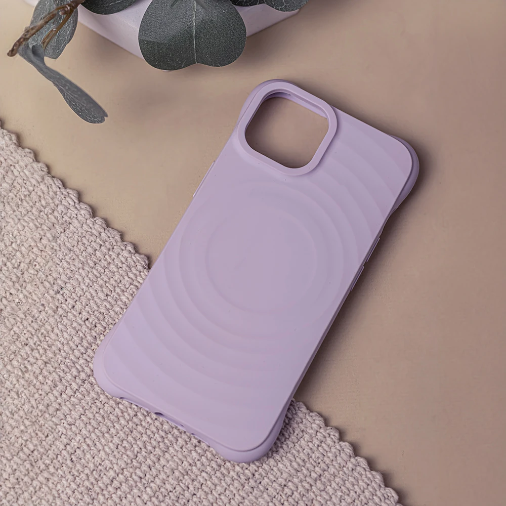 TFO "Circle Mag" dėklas "iPhone 13 Pro 6,1", šviesiai violetinės spalvos