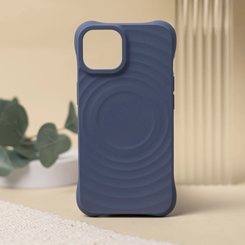 TFO Magnetinis dėklas Circle Mag telefonui iPhone 13 Pro 6,1, mėlynas