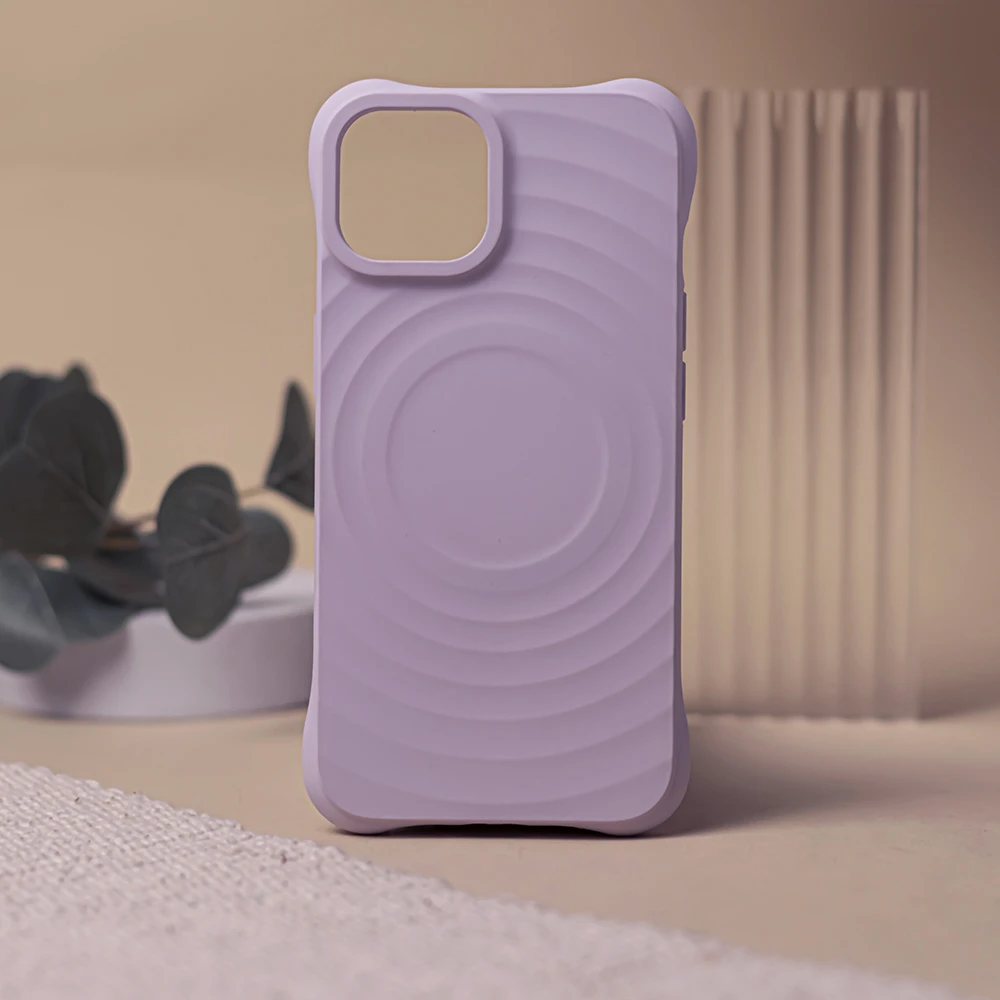 TFO "Circle Mag" dėklas "iPhone 14 Pro 6,1", šviesiai violetinės spalvos