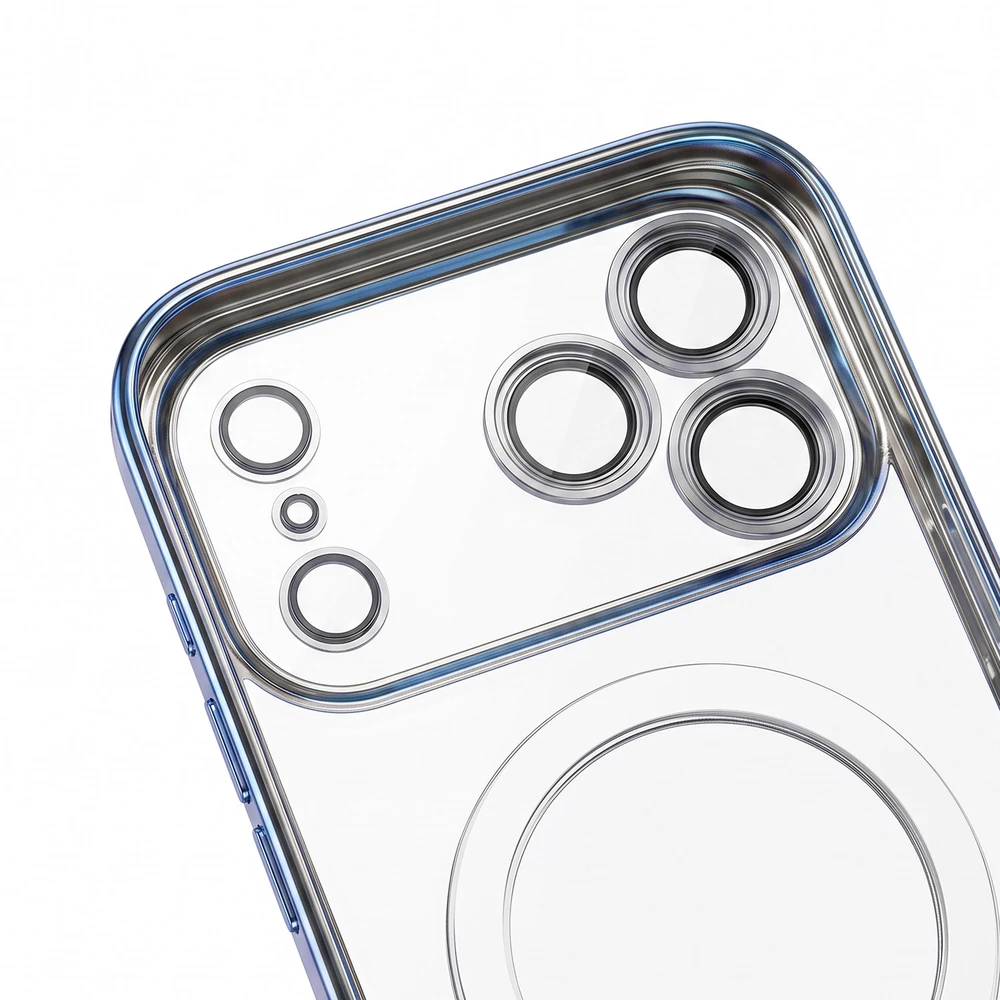 TFO „Color Chrome Mag“ dėklas, skirtas „iPhone 17 Pro Max“ 6,9" / 18 Pro Max 6,9", dangaus mėlynumo