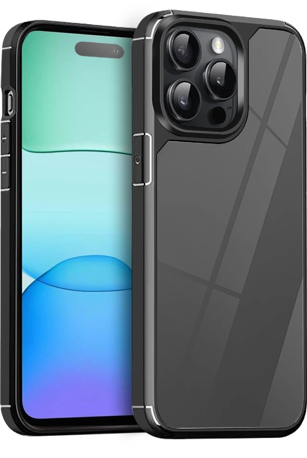 TFO Color Shock dėklas Samsung Galaxy A14 4G / A14 5G juodas