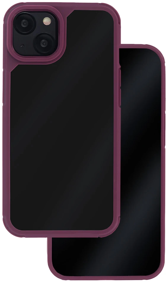 TFO Color Shock dėklas, skirtas Xiaomi Redmi Note 13 4G, bordo spalvos