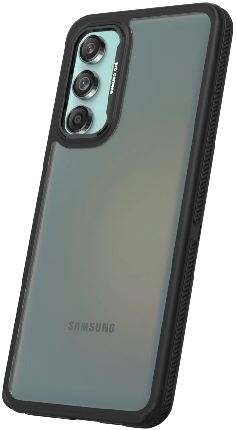 TFO Crystal Juodas dėklas Samsung Galaxy M55 5G juodas