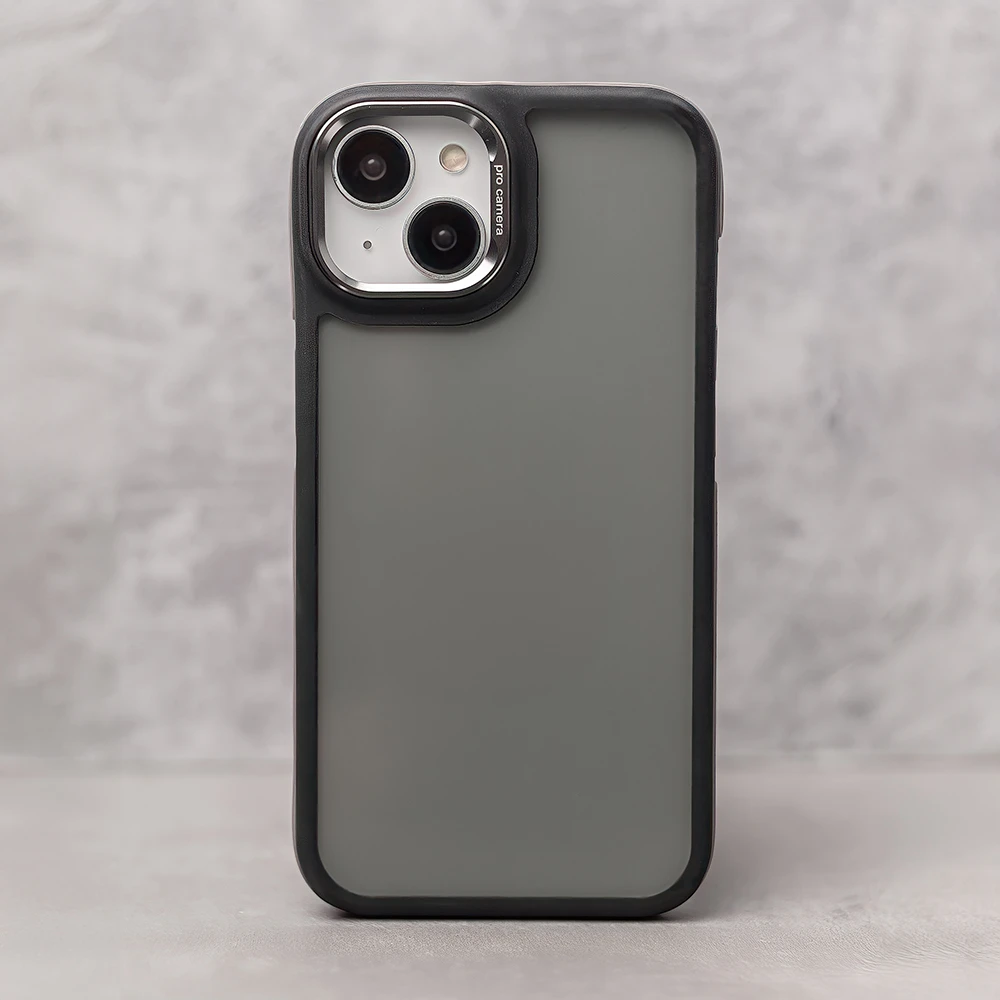 TFO Crystal Juodas dėklas, skirtas Samsung Galaxy M55 5G, pilkas