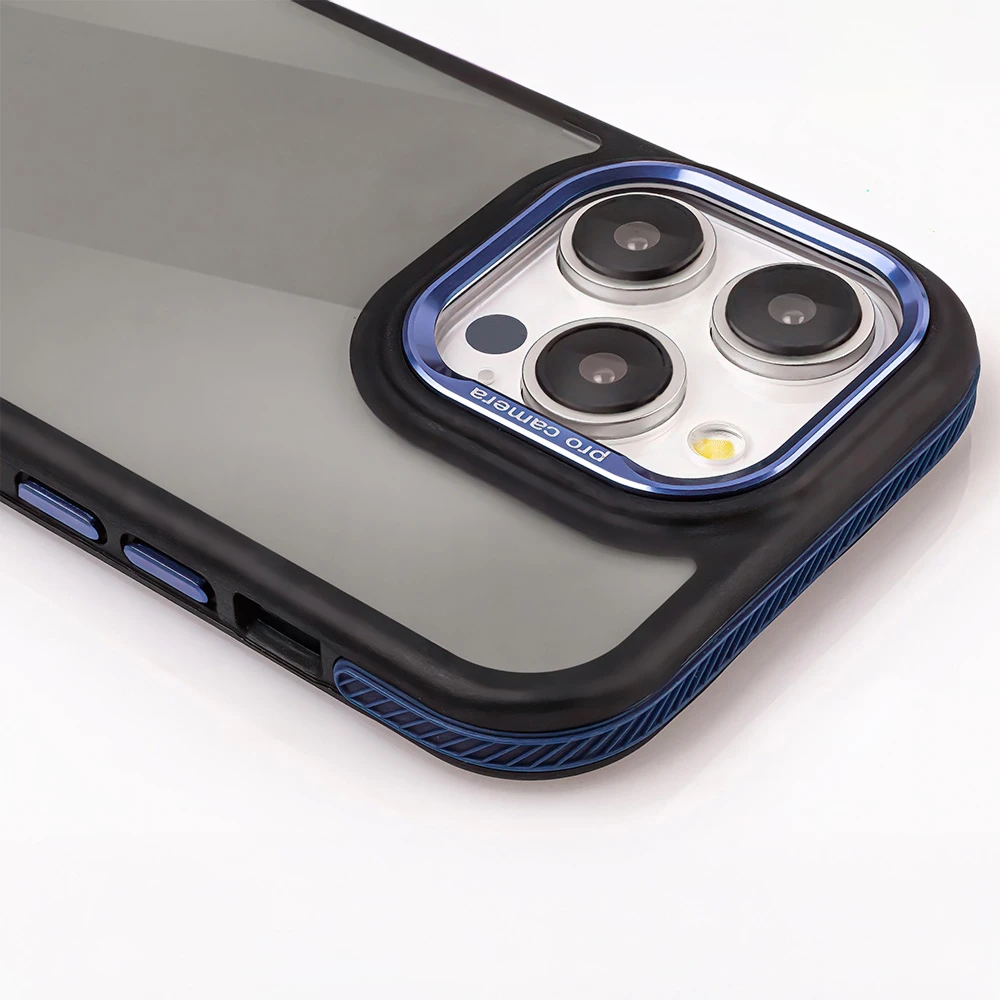 TFO Crystal Juodas dėklas, skirtas Xiaomi Redmi Note 14 5G (Global) mėlynas