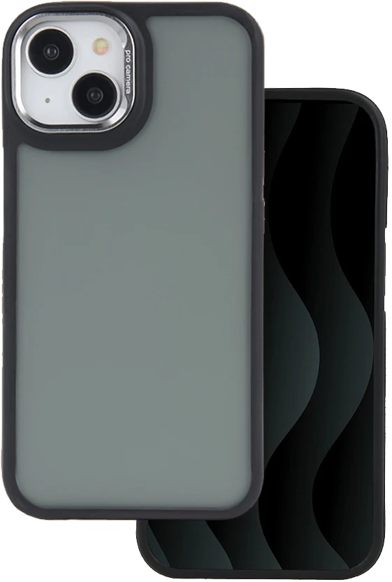 TFO Crystal Juodas dėklas, skirtas Xiaomi Redmi Note 14 5G (Global) pilkas