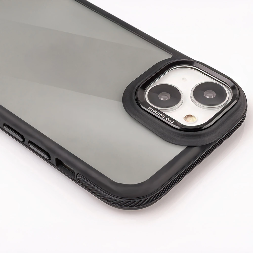 TFO Crystal Juodas dėklas, skirtas Xiaomi Redmi Note 14 5G (Global) juodas