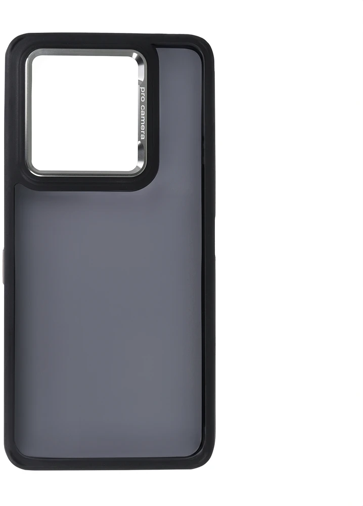 TFO Crystal Juodas dėklas, skirtas Xiaomi Redmi Note 14 5G (Global) pilkas
