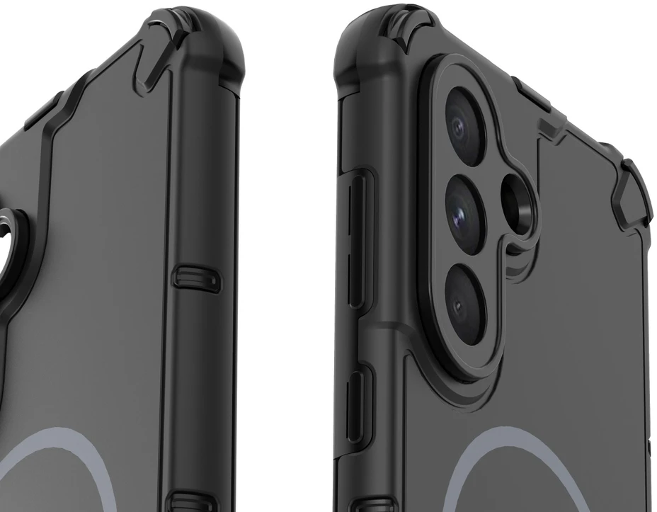 TFO Defender 2in1 Mag dėklas, skirtas Samsung Galaxy S26 Plus, juodas