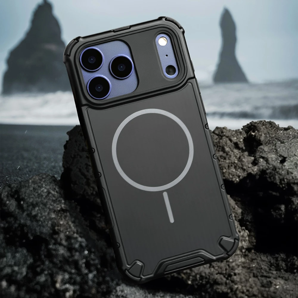 TFO Defender 2in1 Mag dėklas, skirtas Samsung Galaxy A56 5G, juodas