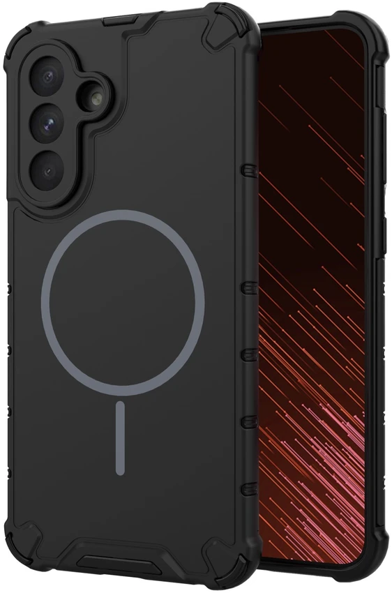 TFO Defender 2in1 Mag dėklas, skirtas Samsung Galaxy A56 5G, juodas