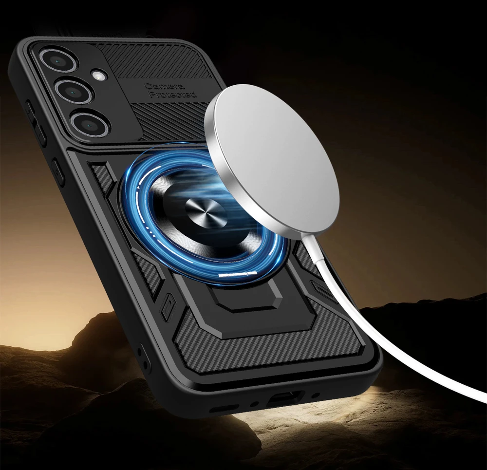 TFO Defender Armor Mag dėklas Samsung Galaxy S26 Plus juodas