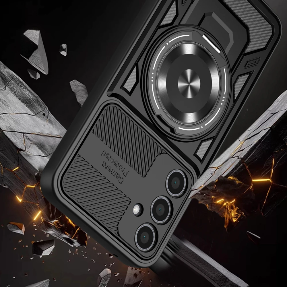 TFO „Defender Armor Mag“ dėklas, skirtas „Xiaomi Redmi Note 14 Pro 5G“, juodas