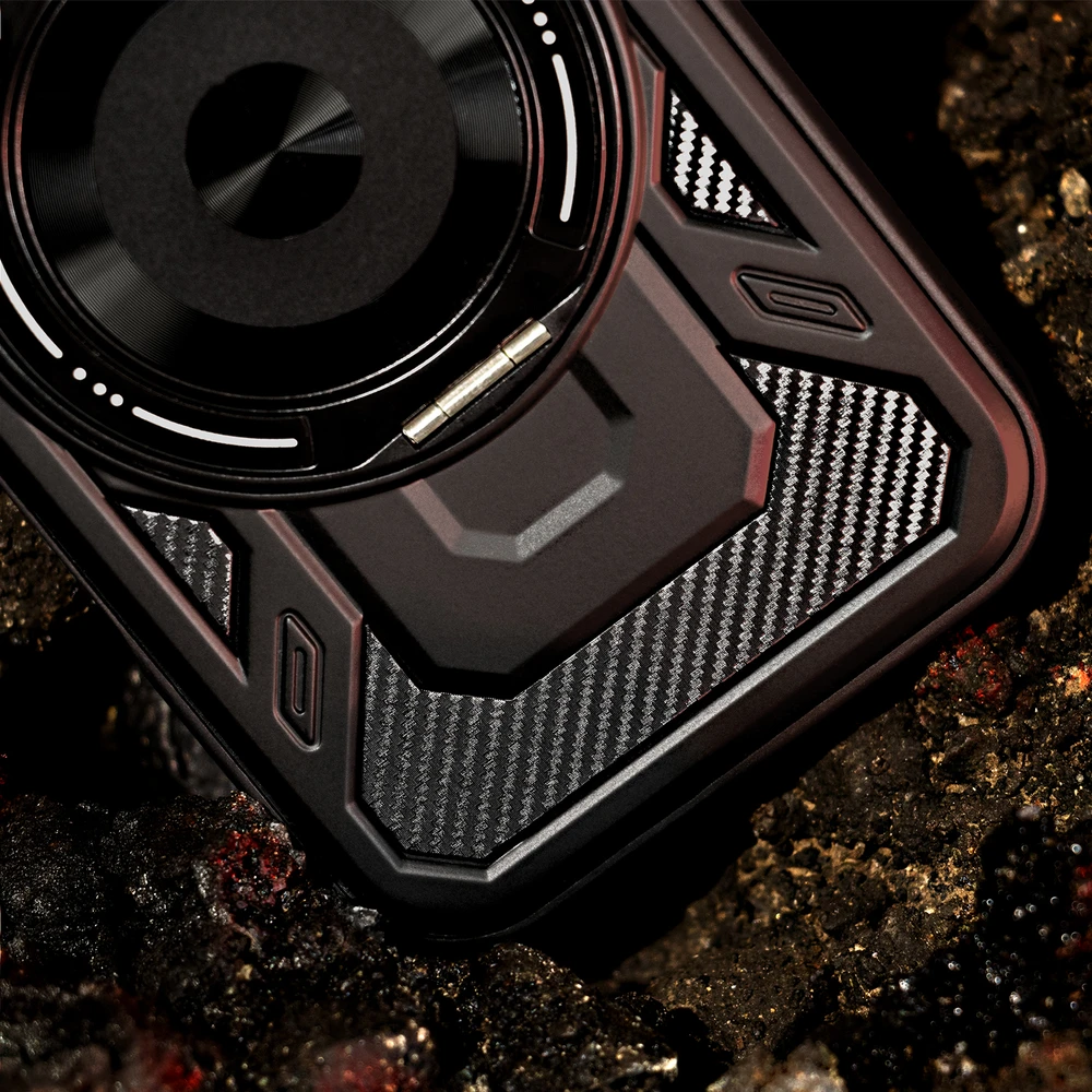 TFO „Defender Armor Mag“ dėklas, skirtas „iPhone 17“ 6,3" juodas