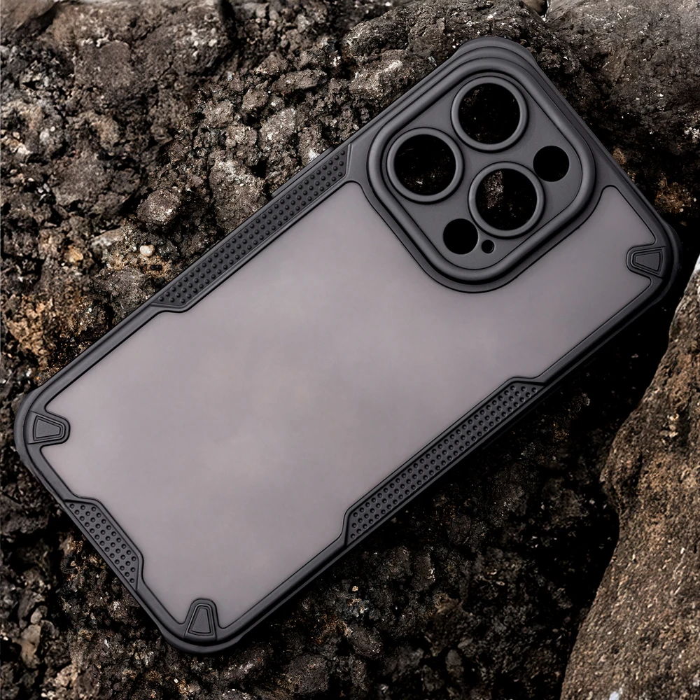 TFO Defender Matt dėklas, skirtas iPhone 17 Air 6,6" juodas