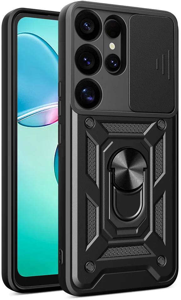 TFO Defender Slide dėklas Samsung Galaxy S25 Ultra juodas