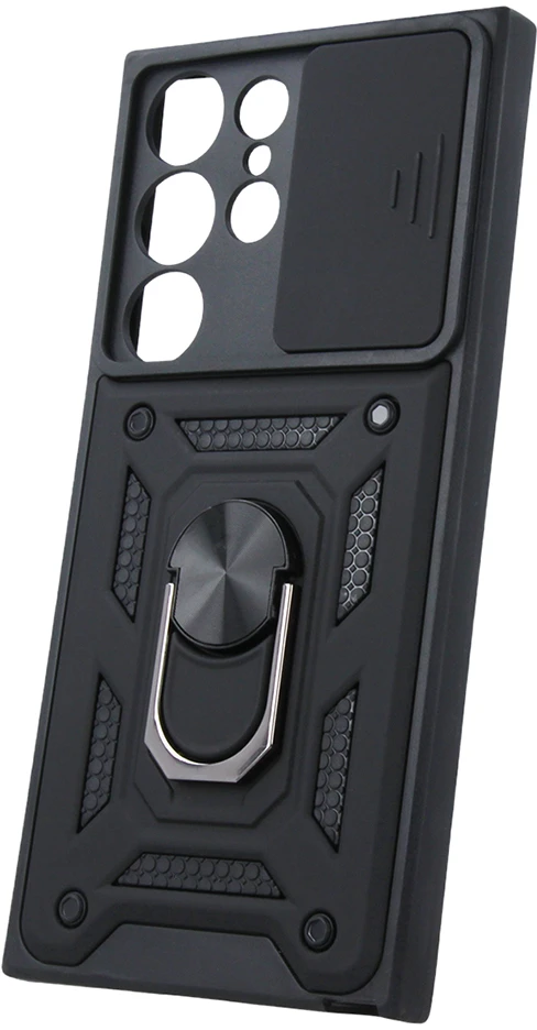 TFO Defender Slide dėklas Samsung Galaxy S23 Ultra juodas