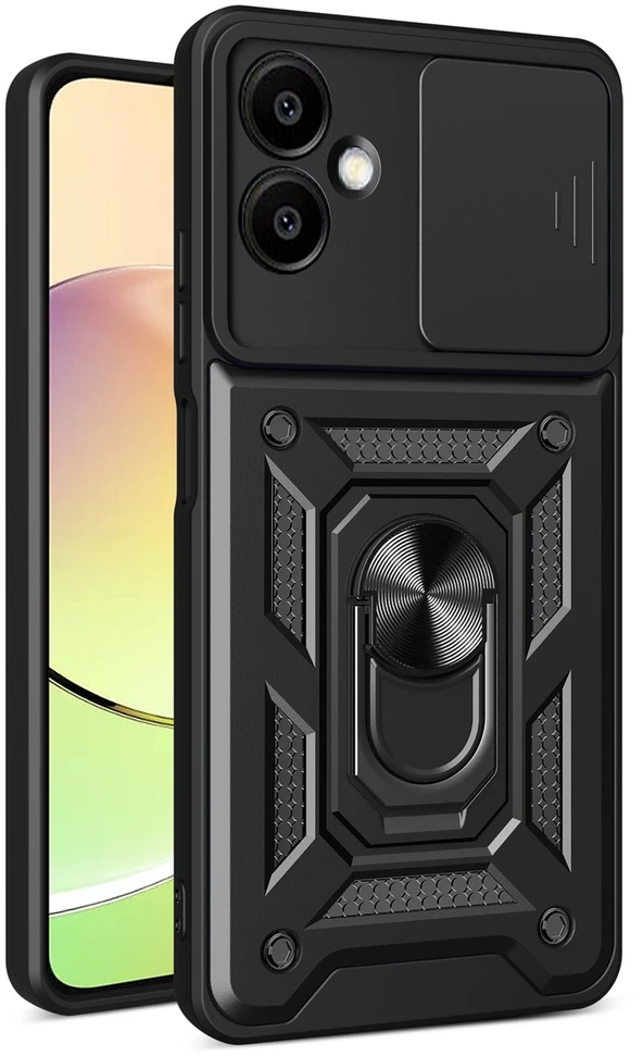 TFO Defender Slide dėklas Samsung Galaxy A06 5G juodas