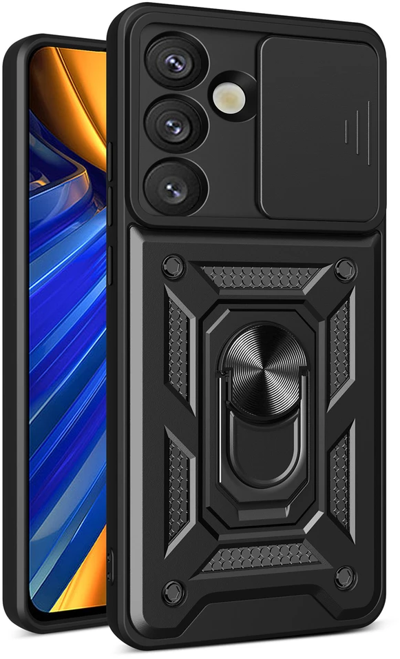 TFO Defender Slide dėklas Samsung Galaxy S25 juodas