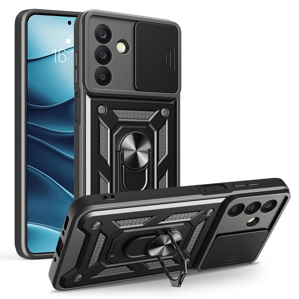 TFO Defender Slide dėklas Samsung Galaxy A17 4G / A17 5G / A26 5G / A18 5G juodas