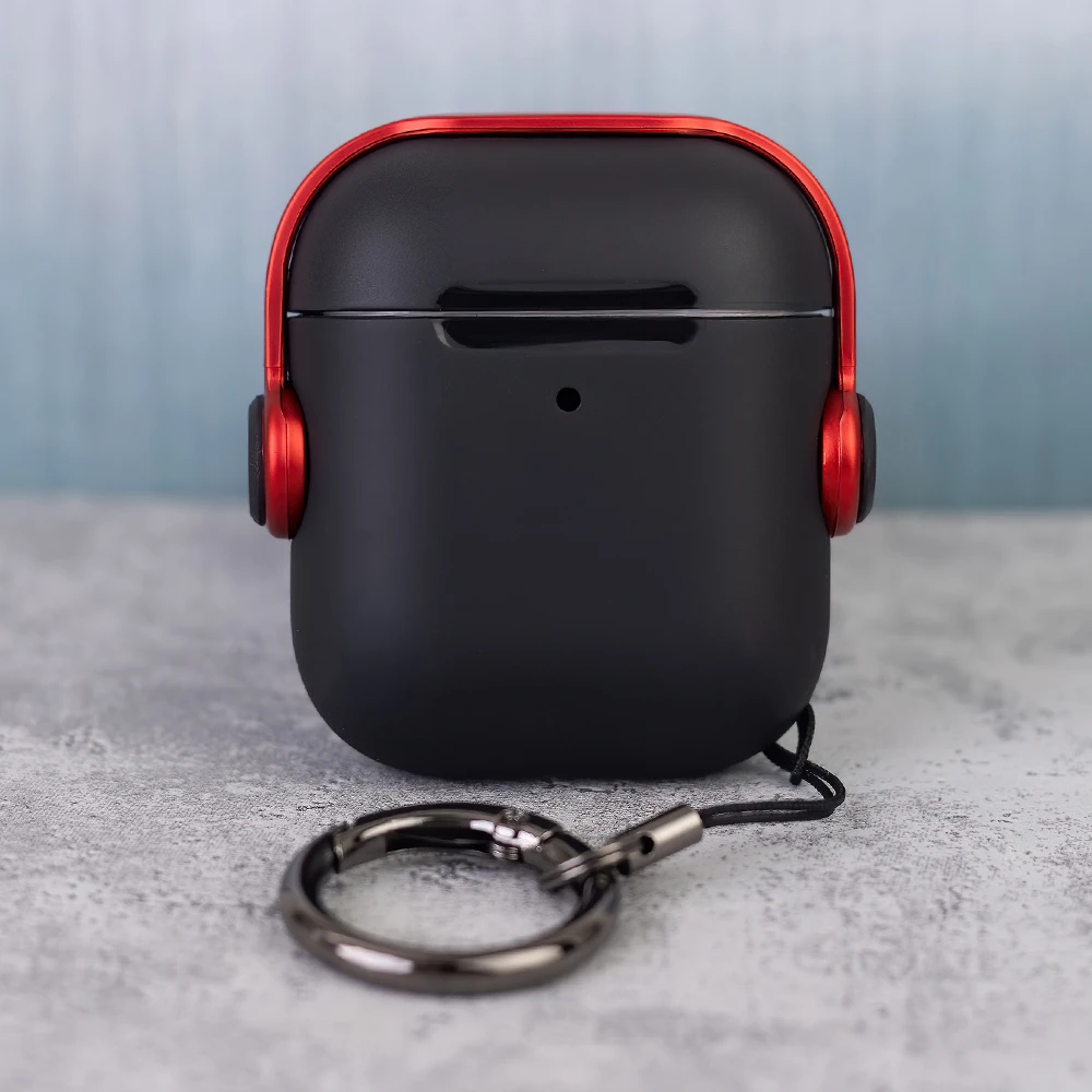 TFO "Airpods" ausinių "Airpods 2" dėklas raudonas