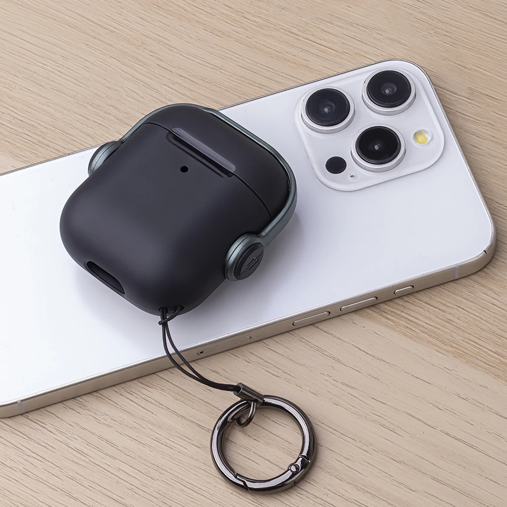 TFO "Airpods" ausinių "Airpods 2" dėklas žalias