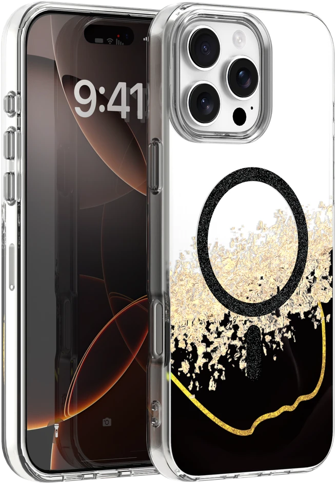 TFO Epoxy Mag dėklas iPhone 16 Pro 6,3" juodas