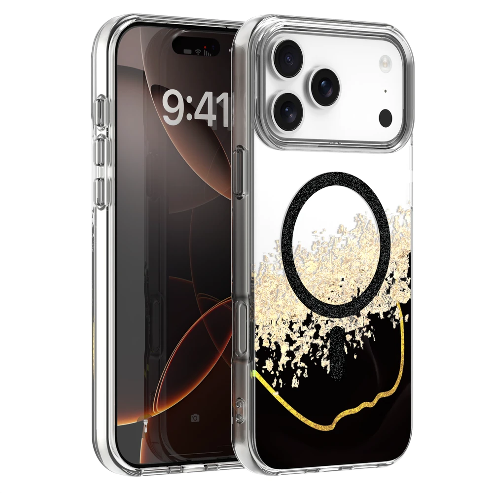 TFO Epoxy Mag dėklas iPhone 17 Pro 6,3” juodas