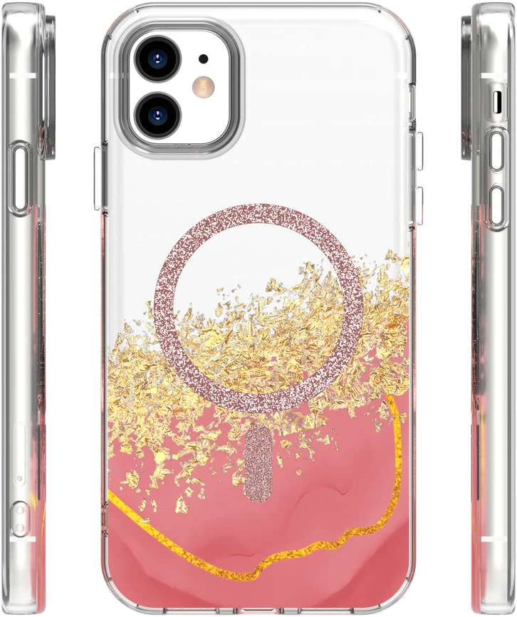 TFO Epoxy Mag dėklas, skirtas iPhone 11, rožinis