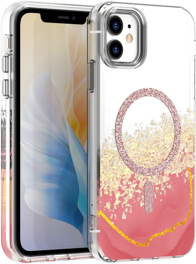 TFO Epoxy Mag dėklas, skirtas iPhone 11, rožinis