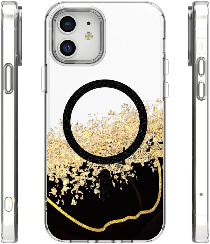 TFO Epoxy Mag dėklas, skirtas iPhone 12 / 12 Pro 6,1" juodas
