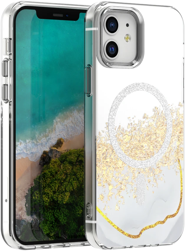 TFO Epoxy Mag dėklas, skirtas iPhone 12 / 12 Pro 6,1" baltas