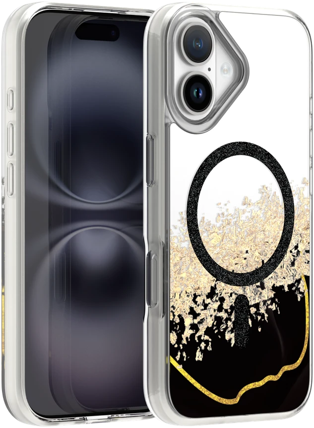 TFO Epoxy Mag dėklas, skirtas iPhone 16 6,1" juodas