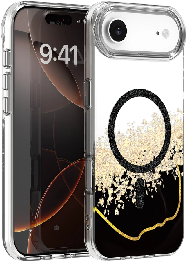 TFO Epoxy Mag dėklas, skirtas iPhone 17 Air 6,6” juodas