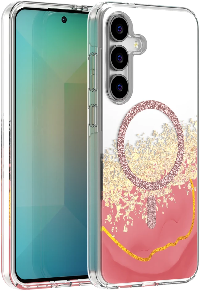 TFO Epoxy Mag dėklas, skirtas Samsung Galaxy S26 Plus, rožinis