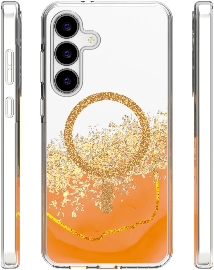 TFO Epoxy Mag dėklas, skirtas Samsung Galaxy S26 Plus, oranžinis